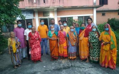 जनकपुरका युवाहरुले अनाथ र बृद्ध आश्रममा मनाए रक्षाबन्धन (फ़ोटो फीचर)