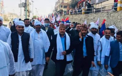 संजीव कुमार सुरजको नेतृत्वमा धोती रैली सम्पन्न