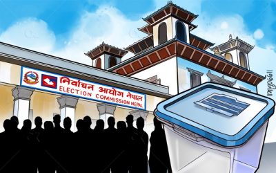 निर्वाचन आयोगको प्रष्टीकरण : गणना सजिलो बनाउन चुनाव चिह्नको रङ हरियो रोज्यौं