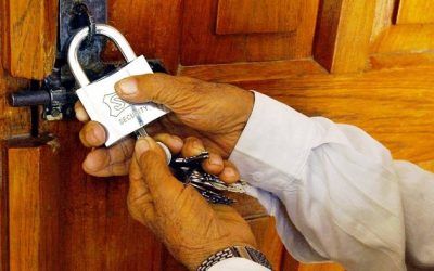 एमसीसीको विद्युत प्रशारण लाइनको विरोध, वडा कार्यालयमा तालाबन्दी