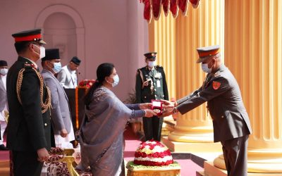 राष्ट्रपतिबाट ख्याति प्राप्त व्यक्तित्वलाई मानपदवी एवम् विभूषण प्रदान