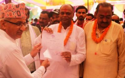 वीरगञ्जको मेयरमा एमालेका सरावगीले गराए उम्मेदवारी दर्ता, भने-मेरो प्रतिस्पर्धी नै छैन