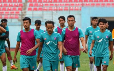 राष्ट्रिय फुटबल टिमको प्रशिक्षणमा १७ जना खेलाडी थपिए