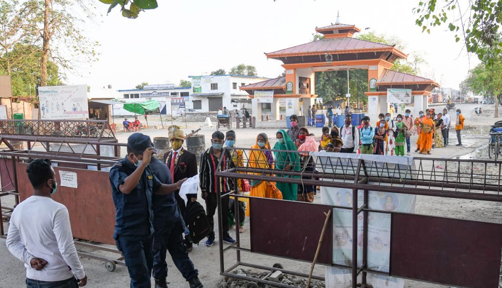 अन्तर्राष्ट्रिय सीमा नाका आज रातिदेखि ७२ घण्टा बन्द