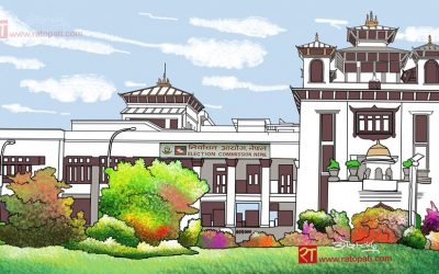 मतदानको दिन वर्षाको प्रक्षेपण भएपछि आयोगले भन्यो – मतदान केन्द्रमा त्रिपालको व्यवस्था गर्नू