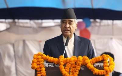 चुनावपछि काँग्रेसको सरकार बने ६५ वर्षमै वृद्धभत्ता दिन्छौ : प्रधानमन्त्री देउवा