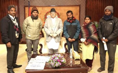 आरती साहको परिवारलाई न्याय दिने प्रधानमन्त्री प्रचण्डको आश्वासन