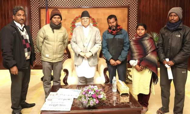 आरती साहको परिवारलाई न्याय दिने प्रधानमन्त्री प्रचण्डको आश्वासन