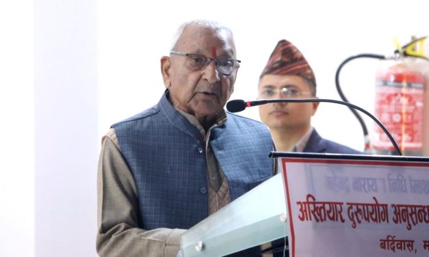 भ्रष्टाचार रोक्न सहकार्य जरुरी : प्रदेश प्रमुख हरिशंकर मिश्र