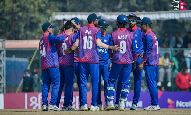 क्यानाडाविरुद्ध नेपाल चार विकेटले विजयी