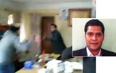 डीडीसीका महाप्रबन्धक झालाई कार्यकक्षमै कालोमोसो