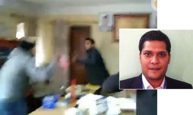 डीडीसीका महाप्रबन्धक झालाई कार्यकक्षमै कालोमोसो