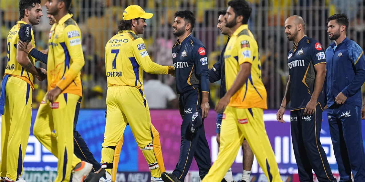 आईपीएल : चेन्नईले गुजरातलाई ६३ रनले हरायो