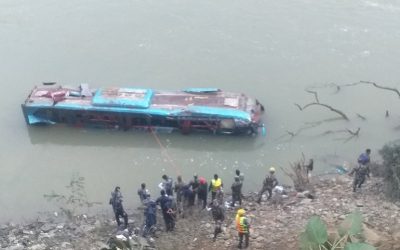 त्रिशुलीमा बस खस्दा ज्यान गुमाउनेको सङ्ख्या ६ पुग्यो