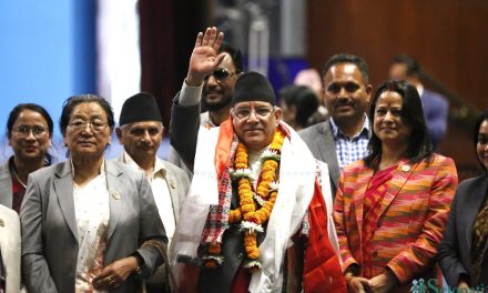 प्रधानमन्त्री प्रचण्डलाई तेस्राे पटक विश्वासकाे मत प्राप्त