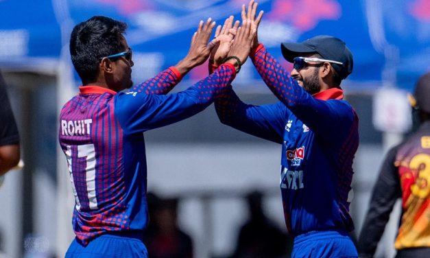 पिएनजीलाई हराउँदै नेपाल त्रिकोणात्मक टि-२० सिरिजको फाइनलमा