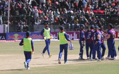 नेपाल ४ विकेटले पराजित