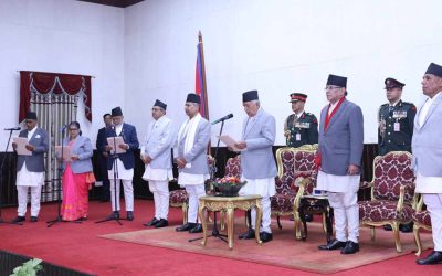 तीन प्रदेश प्रमुखले लिए शपथ