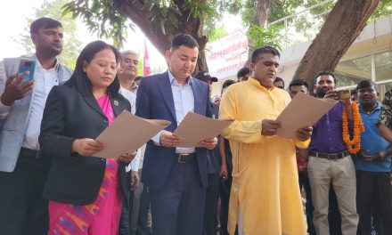 मधेश प्रदेशमा नवनियुक्त ३ मन्त्री र १ राज्यमन्त्रीले लिए शपथ