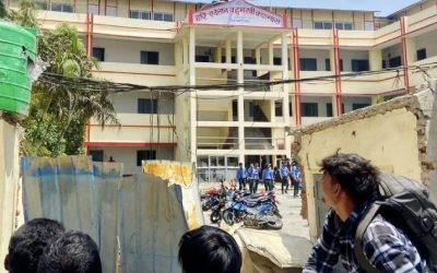 परीक्षा ‘हल’भित्र अमर्यादित व्यवहार गरेको भन्दै तोडफोड