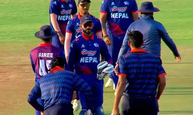 बरोडालाई २७ रनले हराउँदै नेपालको लगातार दोस्रो जित