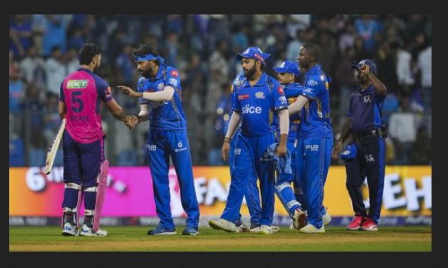 आईपीएल : मुम्बईको लगातार तेस्रो हार, राजस्थानसँग ६ विकेटले पराजित