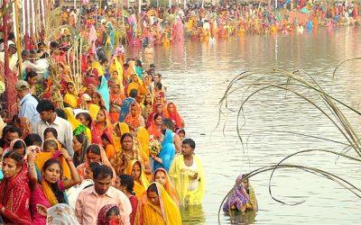 उदाउँदो सूर्यलाई अर्ध्य दिँदै चैती छठ सम्पन्न