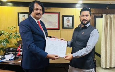 आगलागी प्रभावितका लागि आवास निर्माण गरिदिन गृहमन्त्रीलाई अध्यक्ष राउतको ध्यानाकर्षण