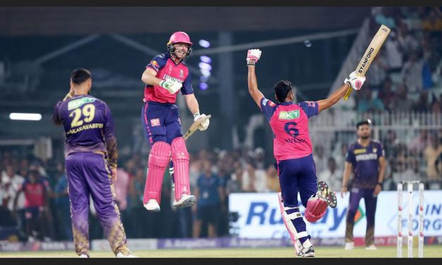 आईपीएल : शीर्ष स्थानको राजस्थानले कोलकातालाई हरायो