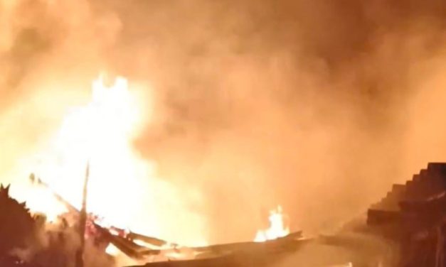 वीरगन्जको अलौमा सात घर जले, ५४ लाख रुपैयाँ बराबरको क्षति