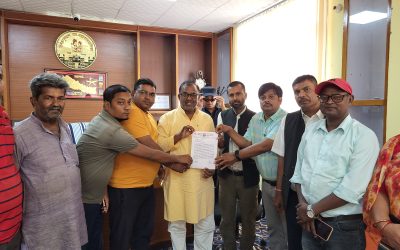 शिक्षा समितिको निर्णय सच्याउन मागसहित मेयर साहलाई ज्ञापन