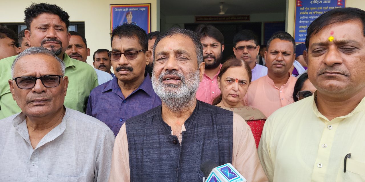 कैलाश सिरोहियामाथि लगाइएको  आरोप निराधार : विमलेन्द्र निधि
