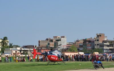 सिरोहियालाई उपचारका लागि हेलिकप्टरबाट काठमाडौं लगियो