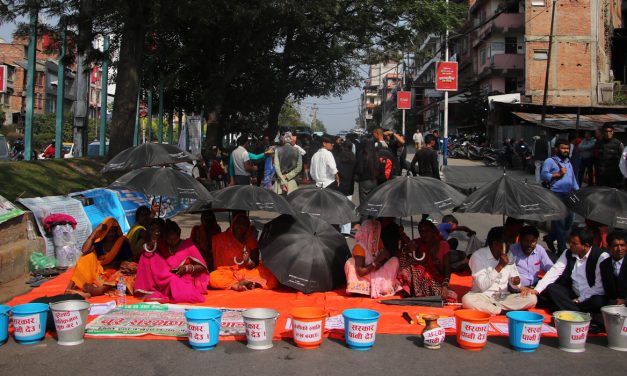 चुरे संरक्षणको मागसहित मधेश प्रदेशबाट सर्वसाधारणको समूह काठमाडौं आइपुगे