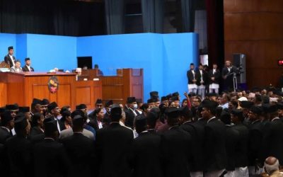 कांग्रेसको नाराबाजी र होहल्लाकै बीच नीति तथा कार्यक्रम पारित