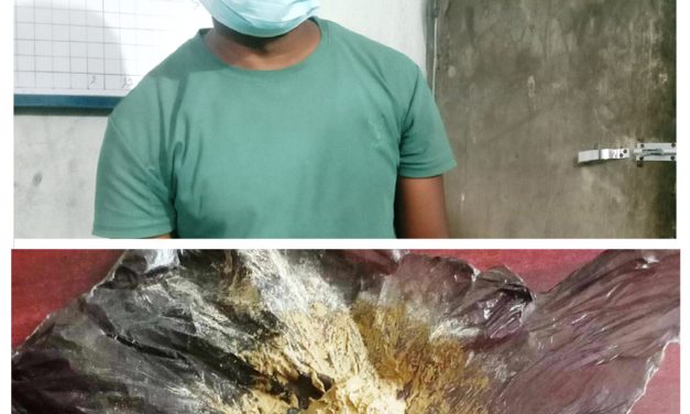 धनुषाबाट खैरे हिरोइन जस्तो देखिने लागु औषधसहित एकजना पक्राउ