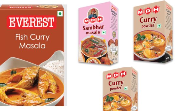 २ भारतीय ब्रान्डका ४ मसलाको आयात र बिक्रीमा रोक