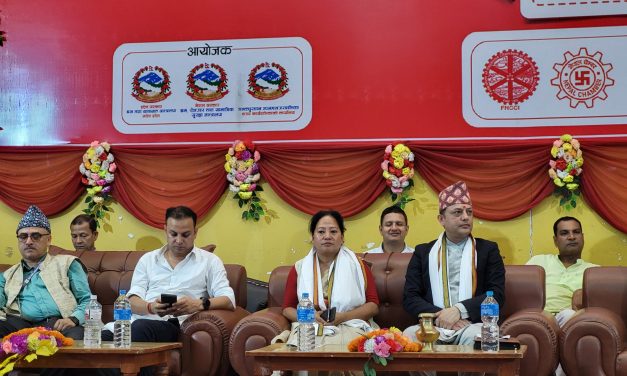 जनकपुरधाममा ‘श्रमाधान रोजगार मेला’ सुरु, मन्त्री अर्यालले गरे उद्घाटन