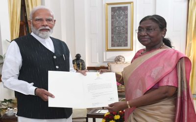 भारतको प्रधानमन्त्रीमा नरेन्द्र मोदी तेस्रो कार्यकालका लागि नियुक्त