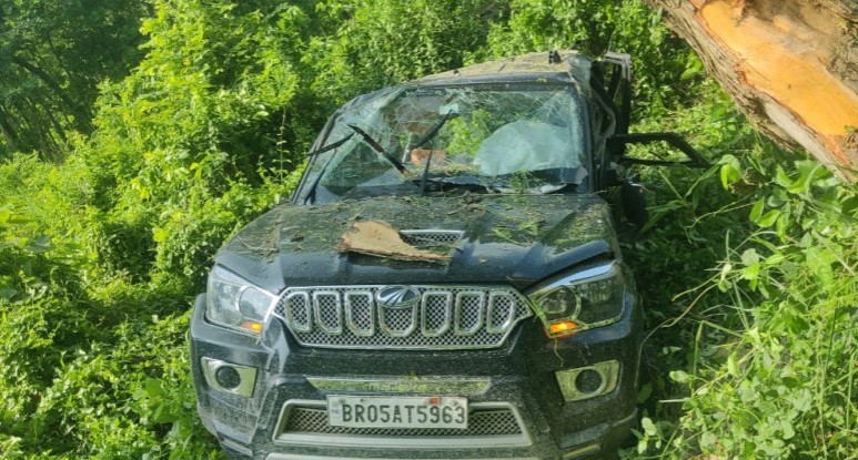 स्कारपियो दुर्घटनामा दुई भारतीयको मृत्यु, चार जना घाइते