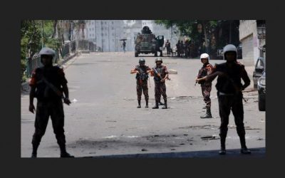 बंगलादेशमा देशव्यापी कर्फ्यू