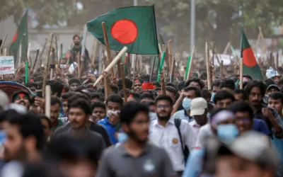 बंगलादेशमा आरक्षणविरुद्ध आन्दोलन : ६ जनाको मृत्यु, अनिश्चितकाललाई शिक्षण संस्था बन्द