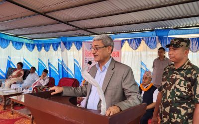 अहिलेको सरकारले मुलुकमा विश्वासको वातावरणको सिर्जना भएको छ : गृहमन्त्री रमेश लेखक
