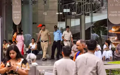 बम आक्रमणको धम्कीपछि नयाँदिल्लीको सुरक्षा कडा