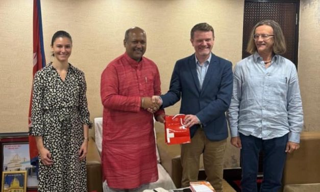 मधेश प्रदेशका मुख्यमन्त्री सिंह र स्विस नियोगका अधिकारीबीच भेट