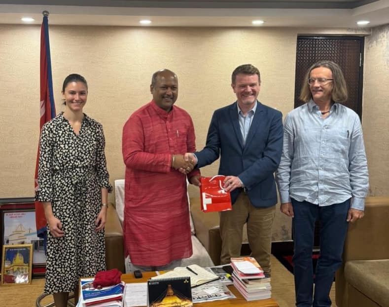 मधेश प्रदेशका मुख्यमन्त्री सिंह र स्विस नियोगका अधिकारीबीच भेट