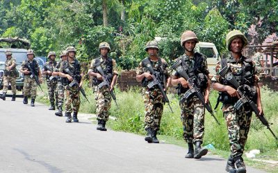 बंगलादेशमा आन्दोलन : नेपालमा उच्च सुरक्षा निगरानी
