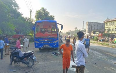 भारतमा नेपाली तीर्थयात्री सवार बस दुर्घटना,२५ जना तीर्थयात्री घाइते