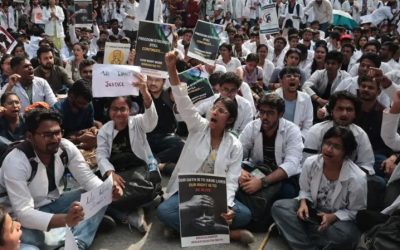 प्रशिक्षार्थी डाक्टरको बलात्कार र हत्याको विरोधमा भारतभरका डाक्टर आन्दोलनमा