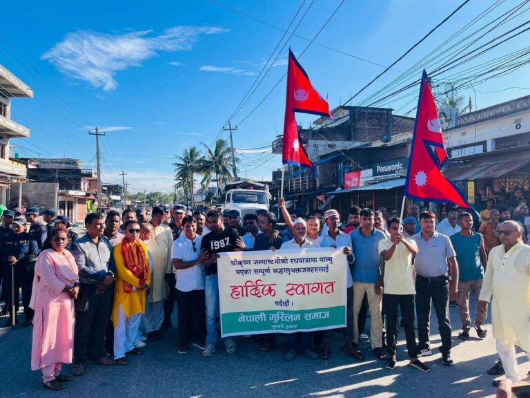 मुस्लिम समाजले मनायो श्रीकृष्ण जन्माष्टमी